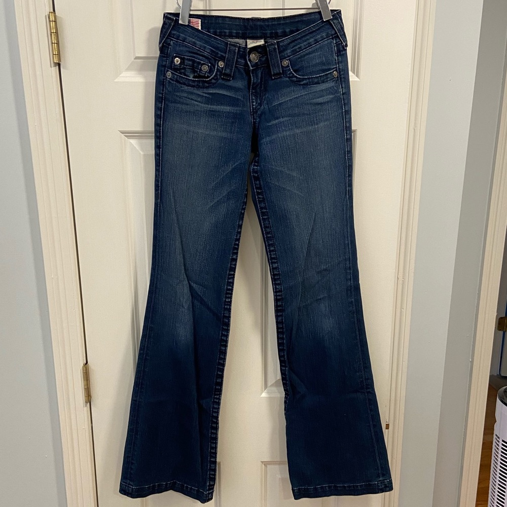 True Religion Claire Flare Jeans size 25